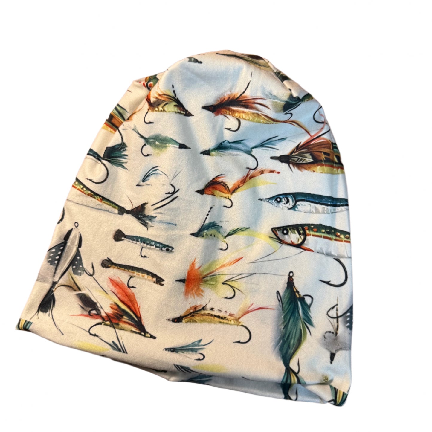 Fly Fish Beanie for Men or Women