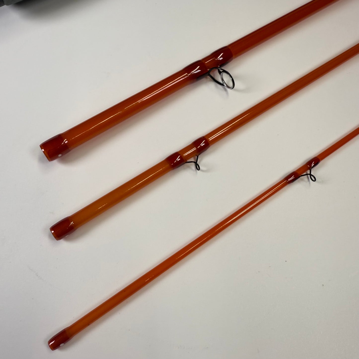 Moonlit Lunar S-GLASS #6 8'2" Fiberglass Fly Rod w/Case & Fighting Butt