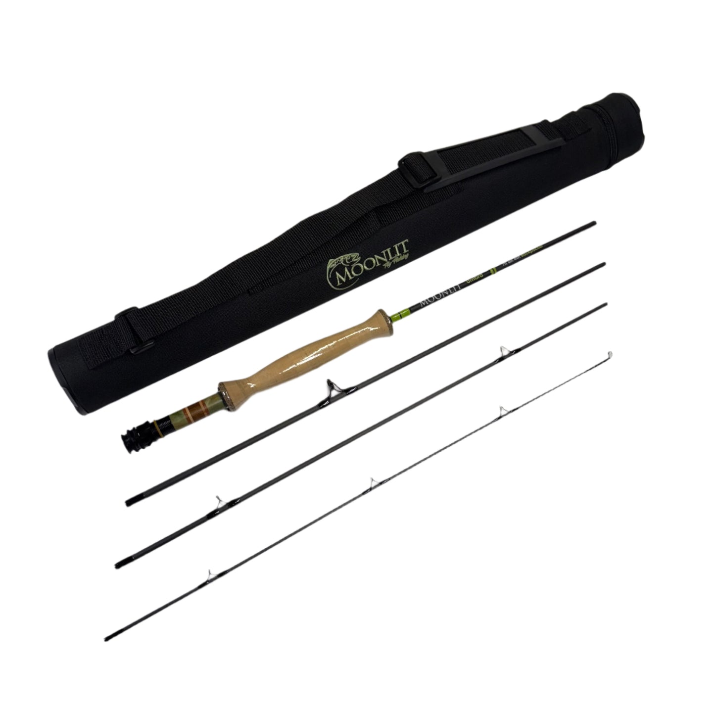 Moonlit Umbra Backpacker Rod #4 7'6" Fly Rod w/case