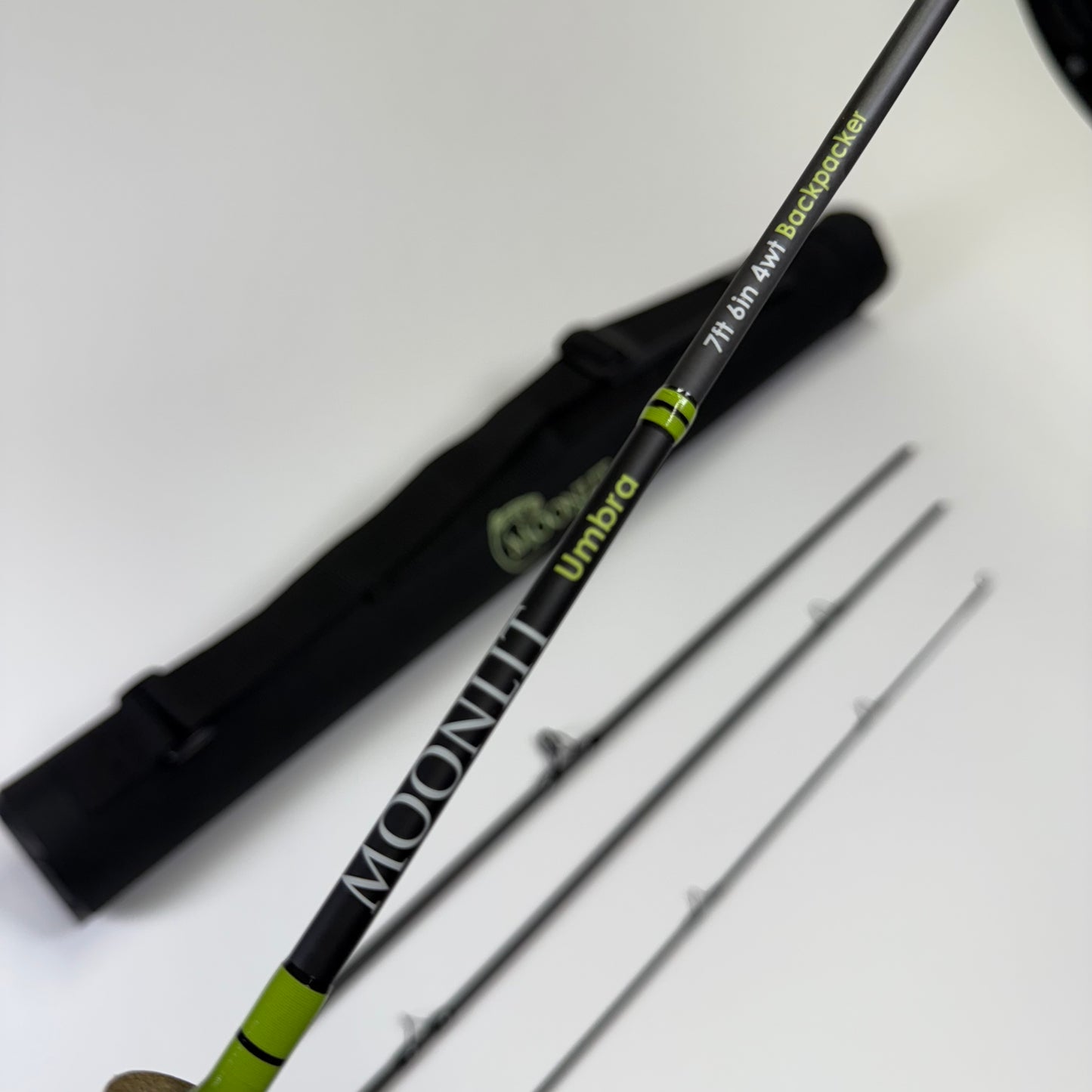 Moonlit Umbra Backpacker Rod #4 7'6" Fly Rod w/case