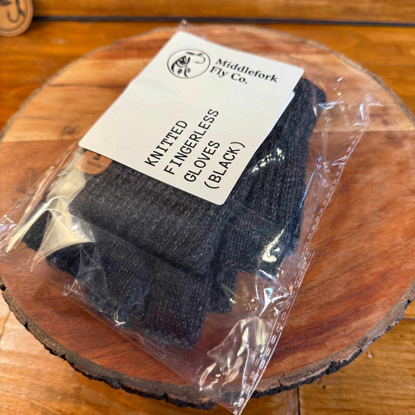 Knitted Fingerless Gloves
